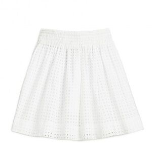 Kate Spade Broome Street White Eyelet Skirt